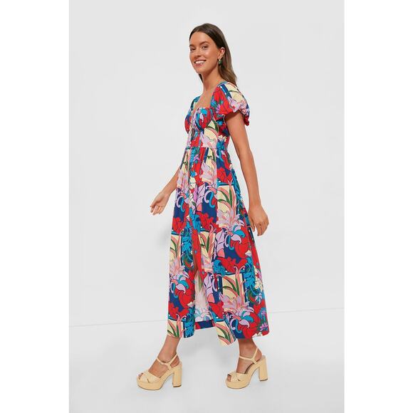 TUCKERNUCK Climbing Cosmos Valerie Dress Size 14 NWT Retail $298 Tuckernuck - Picture 5 of 8
